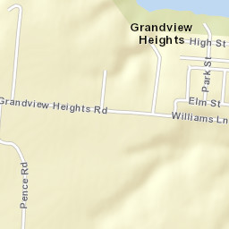 Grandview Heights Ohio Street Map