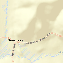 Guernsey Ohio Street Map