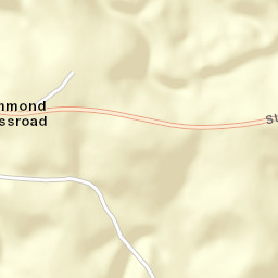 Hammond Crossroad Ohio Street Map