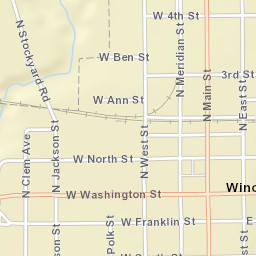 101-111 North Main Street, Winchester, IN Street Map