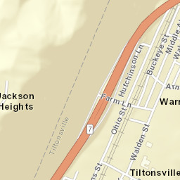 Highland City Ohio Street Map