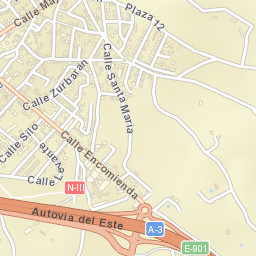 Villarejo de Salvanés Street Map