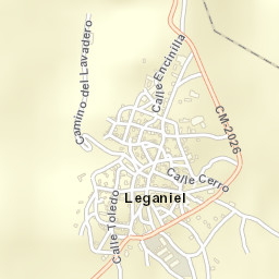 Leganiel Street Map