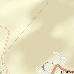 Libros Street Map