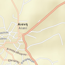 Aianí Street Map