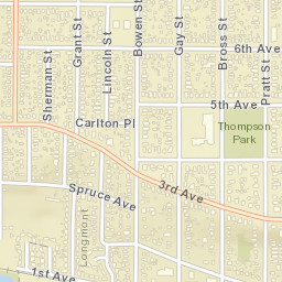 522-524 Pratt St Longmont CO Street Map