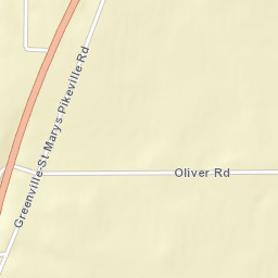 Pikeville Ohio Street Map