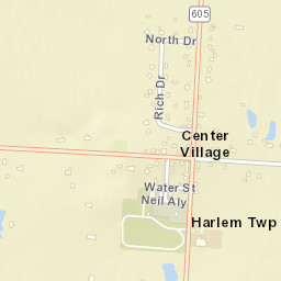 Center Village Ohio Street Map