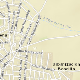 Ugena Street Map