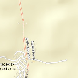Saceda-Trasierra Street Map