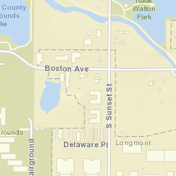 2095-2201 Boston Avenue, Longmont, CO Street Map