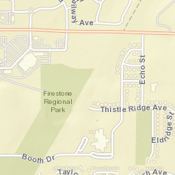 6383 Thistle Ridge Ave Firestone CO Street Map