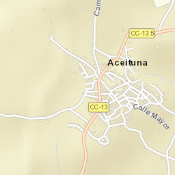 Aceituna Street Map