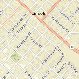 601-699 Broadway Street, Lincoln, IL 62656 Street Map