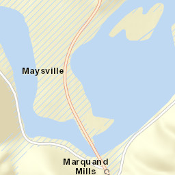 Marquand Mills Ohio Street Map