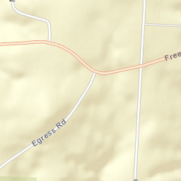 Odell Ohio Street Map