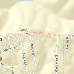 Flushing Ohio Street Map