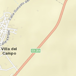 Villa del Campo Street Map