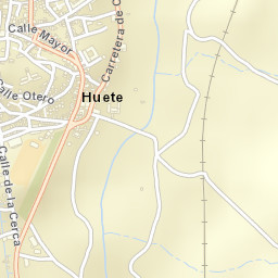 Huete Street Map