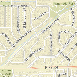 1802-1806 S Coffman St Longmont Street Map