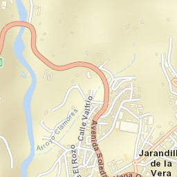Jarandilla de la Vera Street Map