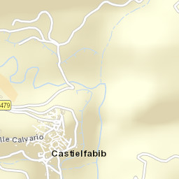 Castielfabib Street Map