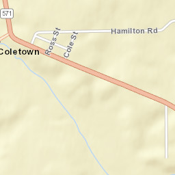Coletown Ohio Street Map