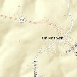 Uniontown Ohio Street Map