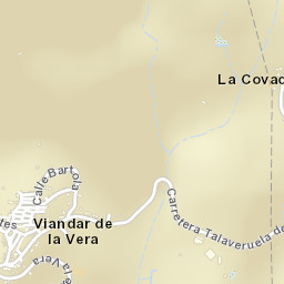 Viandar de la Vera Street Map