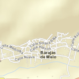 Barajas de Melo Street Map
