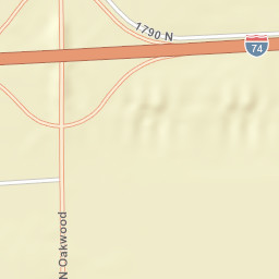 Oakwood, IL 61858, USA Street Map