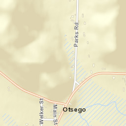 Otsego Ohio Street Map