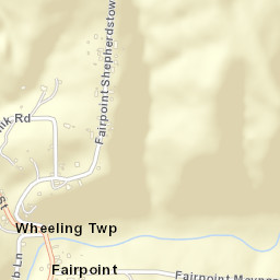 Fairpoint Ohio Street Map