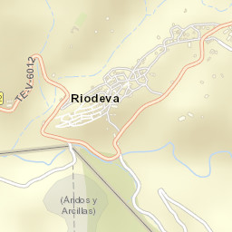 Riodeva Street Map