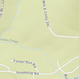 Jonesville California Street Map