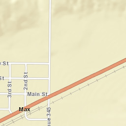 US-34 Max NE 69037 America Street Map