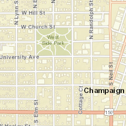 101-149 N Neil St, Champaign, IL 61820 Street Map