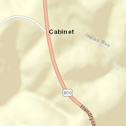 Cabinet Ohio Street Map