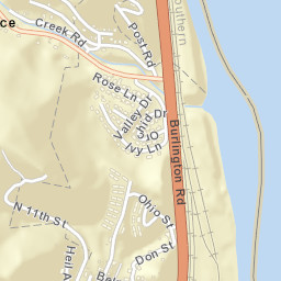 Florence Ohio Street Map