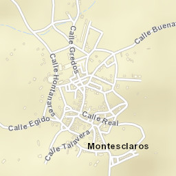 Montesclaros Street Map