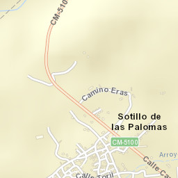 Sotillo de las Palomas Street Map