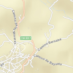 Hinojosa de San Vicente Street Map