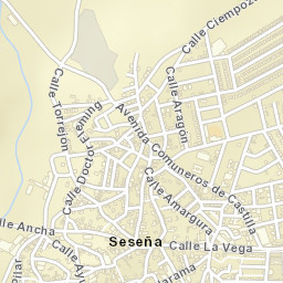 Seseña Street Map
