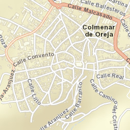 Colmenar de Oreja Street Map