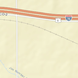 Roy Colorado Street Map