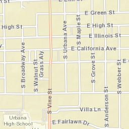 501 South Race Street, Urbana, IL 61801 Street Map