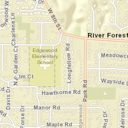 201-231 Woods Rd Anderson IN Street Map