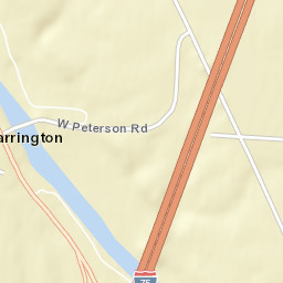 Farrington Ohio Street Map