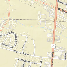 399 Jefferson Avenue, Plain City, OH  Street Map