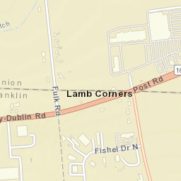 Lamb Corners Ohio Street Map